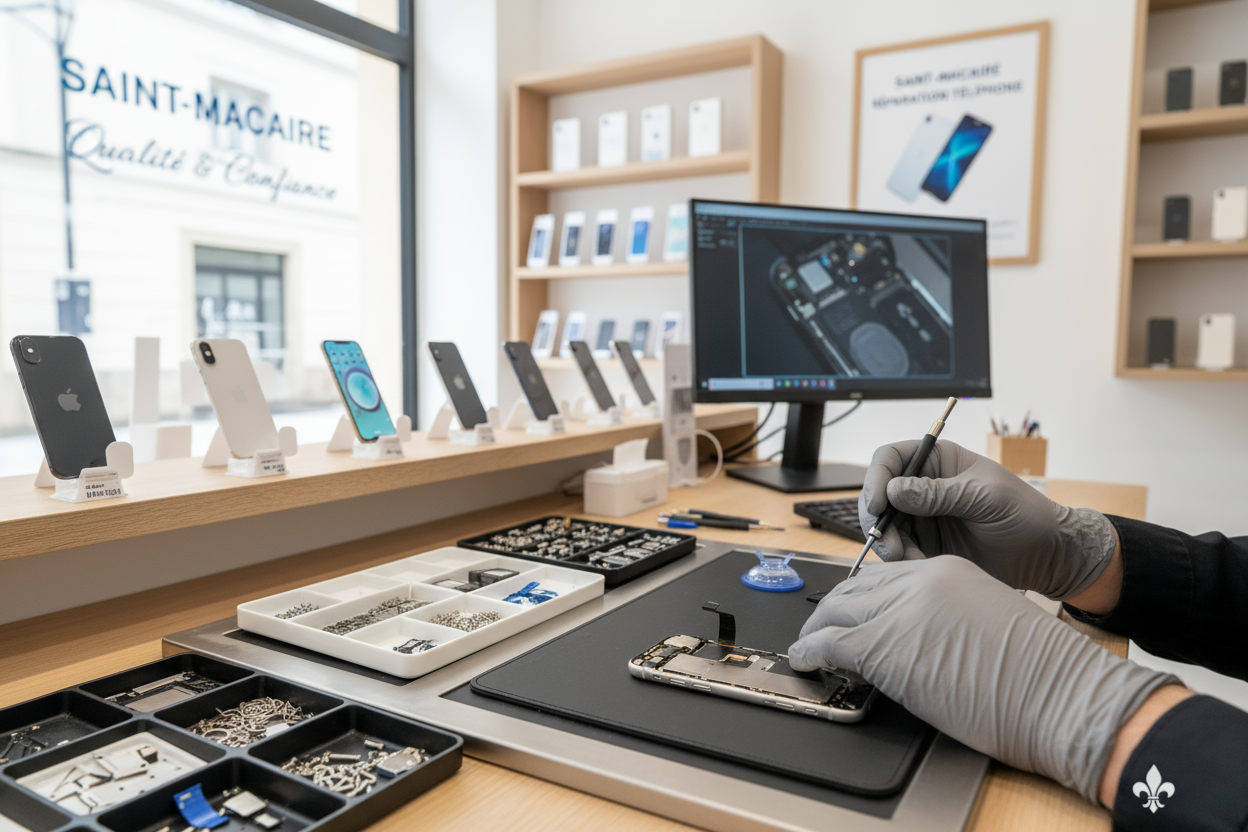 réparation iPhone Saint-Macaire